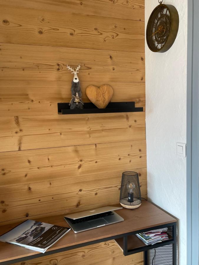 Studio 2 Alpes Style Chalet Au Pied De Telesiege Du Diable Лес дьо Алпс Екстериор снимка