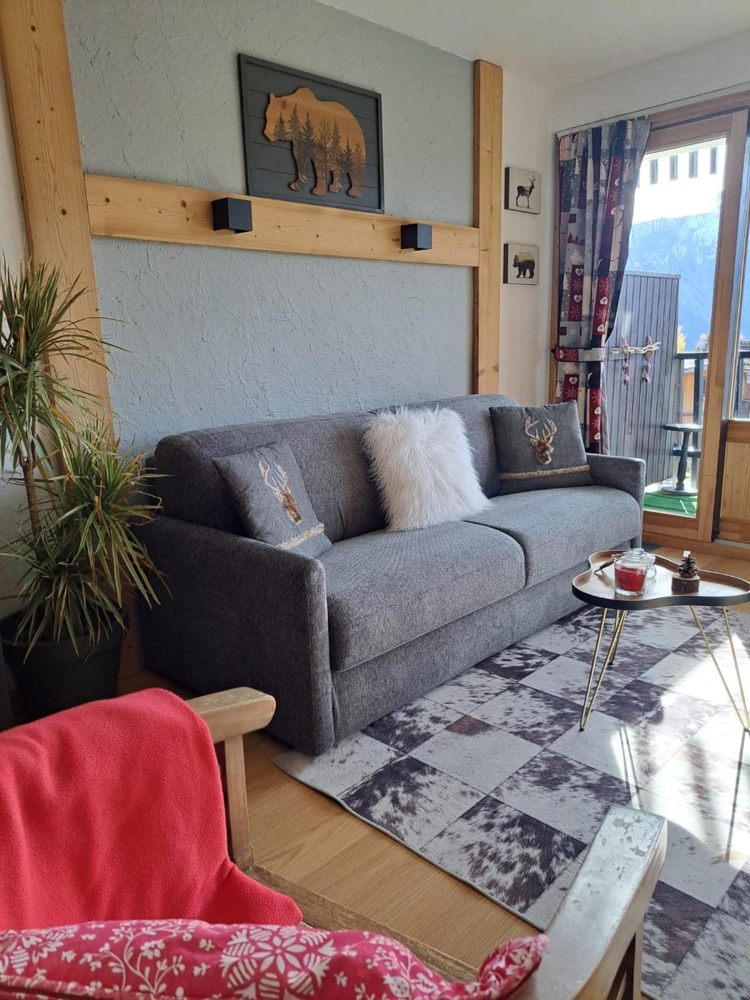 Studio 2 Alpes Style Chalet Au Pied De Telesiege Du Diable Apartment Лес дьо Алпс Екстериор снимка