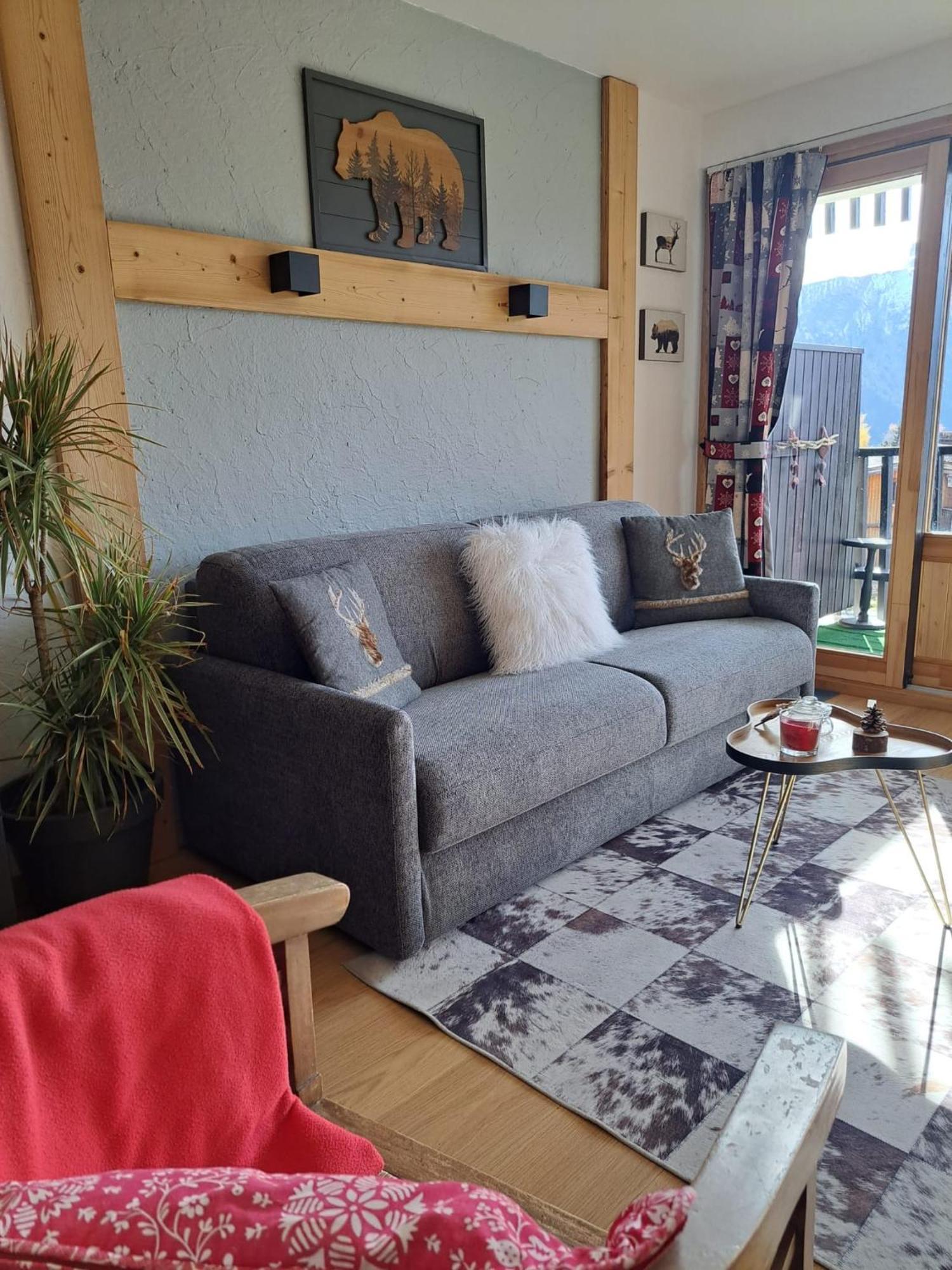 Studio 2 Alpes Style Chalet Au Pied De Telesiege Du Diable Лес дьо Алпс Екстериор снимка