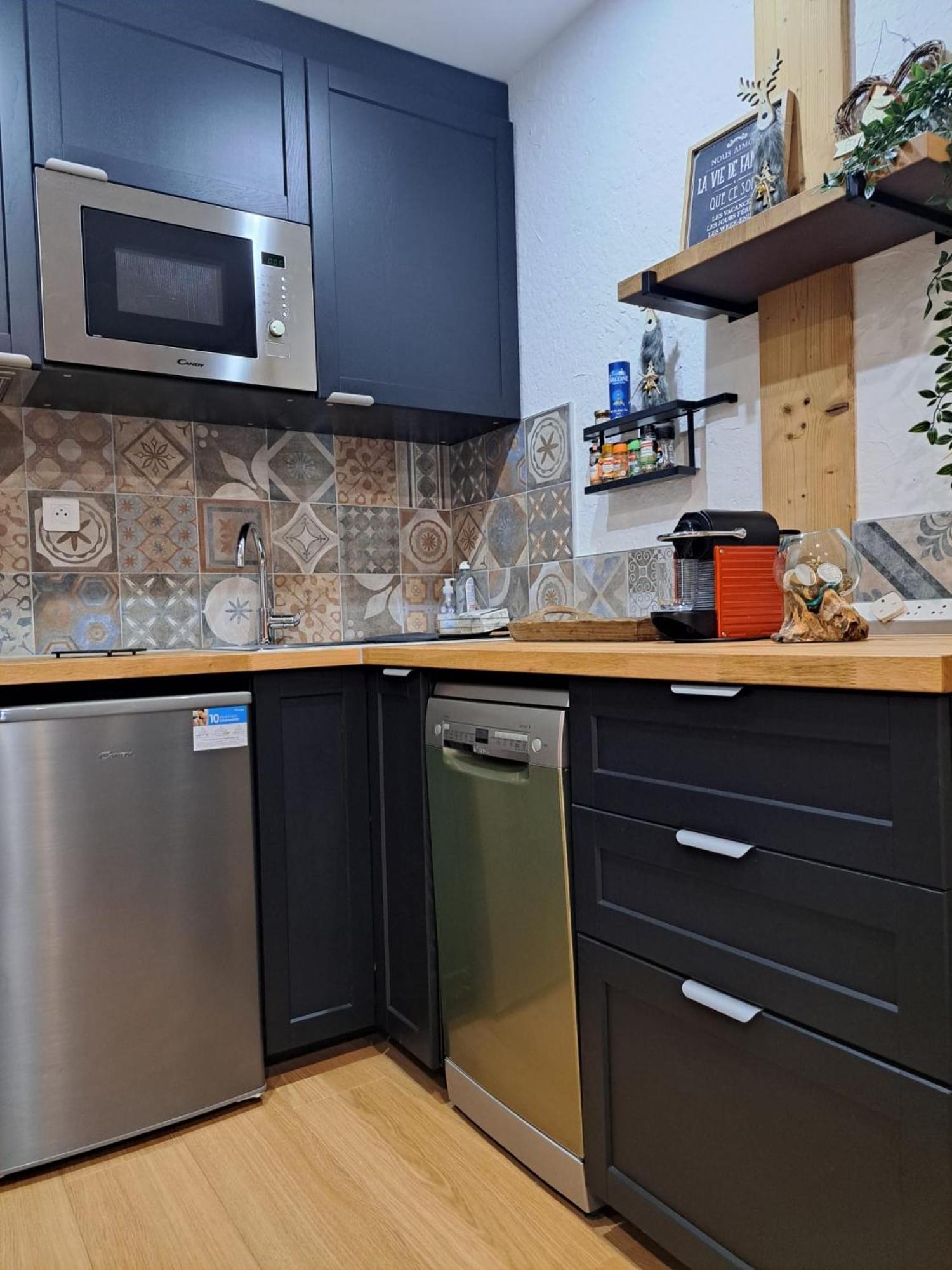 Studio 2 Alpes Style Chalet Au Pied De Telesiege Du Diable Лес дьо Алпс Екстериор снимка