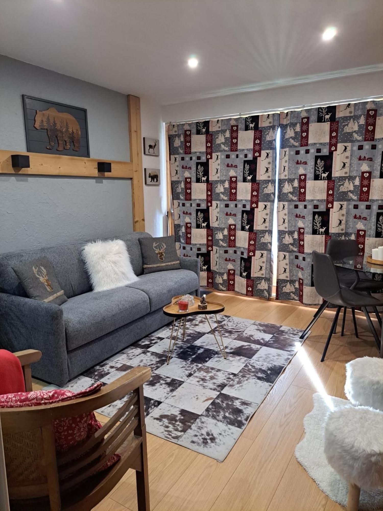 Studio 2 Alpes Style Chalet Au Pied De Telesiege Du Diable Лес дьо Алпс Екстериор снимка