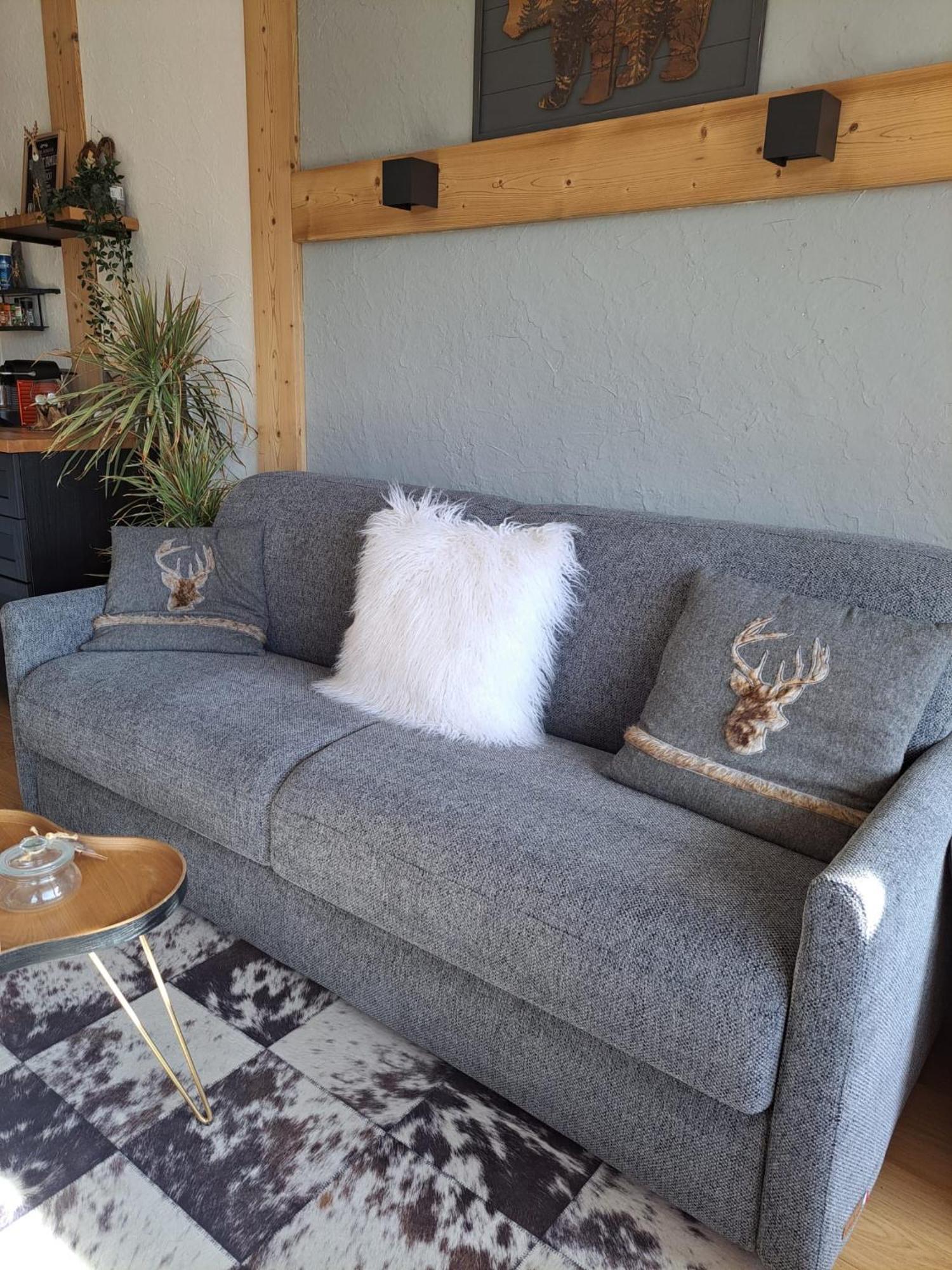Studio 2 Alpes Style Chalet Au Pied De Telesiege Du Diable Лес дьо Алпс Екстериор снимка