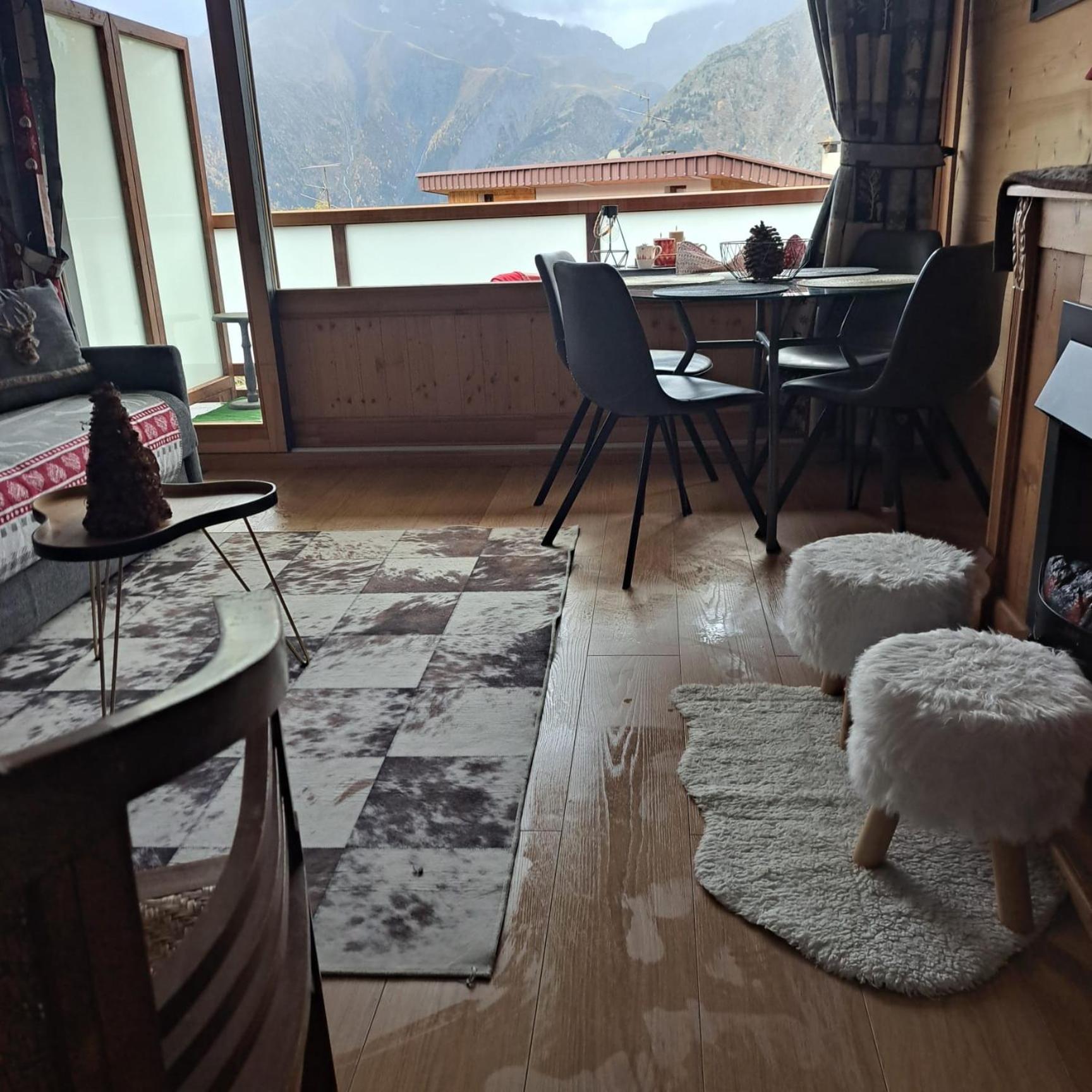 Studio 2 Alpes Style Chalet Au Pied De Telesiege Du Diable Лес дьо Алпс Екстериор снимка